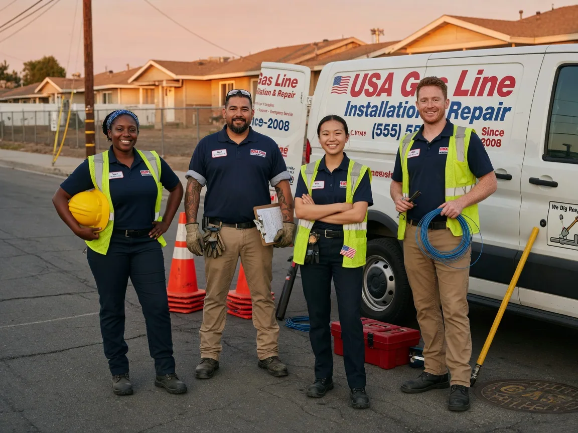 Gas Line Installation company in Pineville, LA